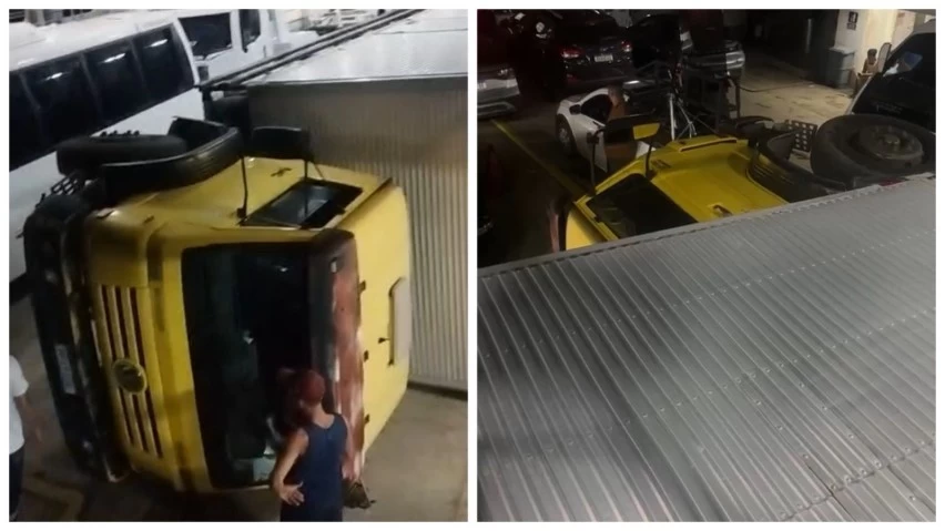 Mar agitado causa acidente em Ferry Boat na Bahia