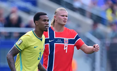 Brasil perde para Noruega com gols de Haaland e é eliminado da Copa