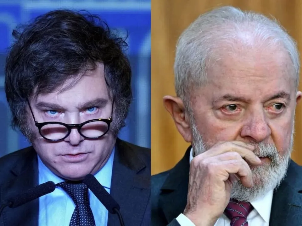 27 minutos: Lula e Javier Milei falam ao mesmo tempo em convenções