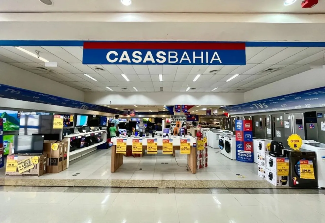 Casas Bahia faz leilão de TVs, geladeiras e sofás com lances a partir de R$ 211